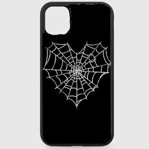 Spider Web Heart Phone Case